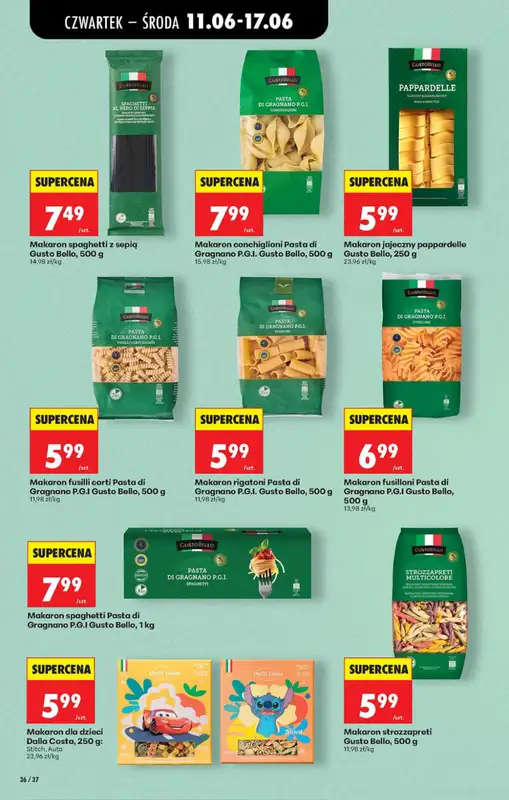 Biedronka - gazetka promocyjna Od czwartku, Z ladą tradycyjną od czwartku 11.06 do środy 17.06 - strona 36