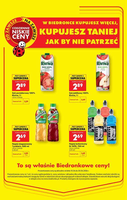 Biedronka - gazetka promocyjna Od czwartku, Z ladą tradycyjną od czwartku 11.06 do środy 17.06 - strona 77