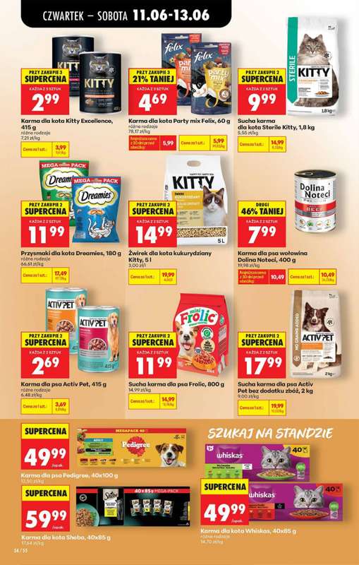 Biedronka - gazetka promocyjna Od czwartku, Z ladą tradycyjną od czwartku 11.06 do środy 17.06 - strona 54