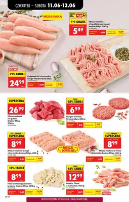 Biedronka - gazetka promocyjna Od czwartku, Z ladą tradycyjną od czwartku 11.06 do środy 17.06 - strona 24