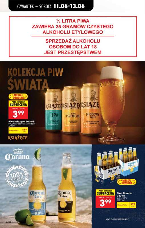 Biedronka - gazetka promocyjna Od czwartku, Z ladą tradycyjną od czwartku 11.06 do środy 17.06 - strona 46