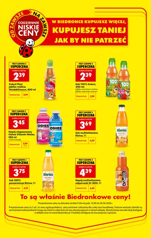 Biedronka - gazetka promocyjna Kupujesz taniej   - strona 2