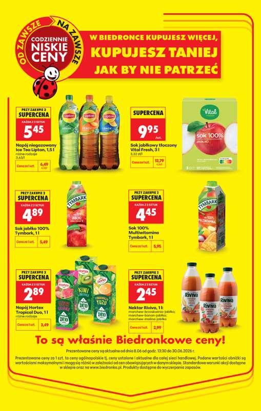 Biedronka - gazetka promocyjna Kupujesz taniej od wtorku 09.06 do wtorku 30.06 - strona 3