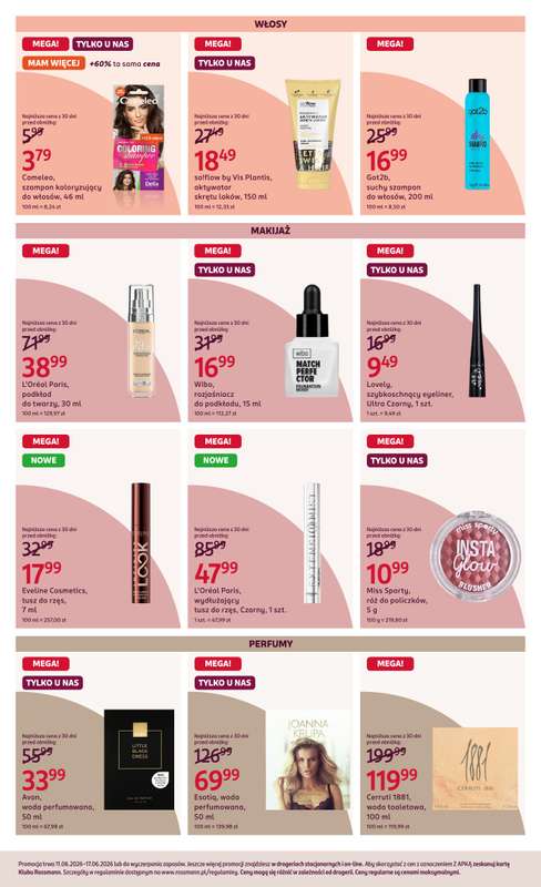 Rossmann - gazetka promocyjna Gazetka od czwartku 11.06 do środy 17.06 - strona 6