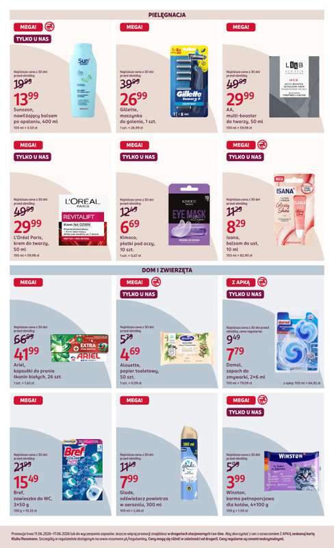 Rossmann - gazetka promocyjna Gazetka od czwartku 11.06 do środy 17.06 - strona 4