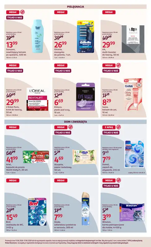 Rossmann - gazetka promocyjna Gazetka od czwartku 11.06 do środy 17.06 - strona 4
