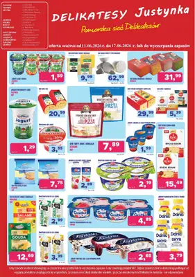 Delikatesy Justynka - gazetka promocyjna Gazetka od czwartku 11.06 do środy 17.06 - strona 5