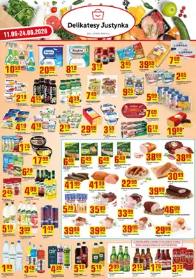 Delikatesy Justynka - gazetka promocyjna Gazetka od czwartku 11.06 do środy 24.06 - strona 2