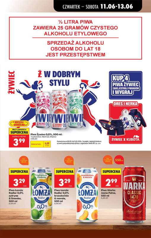Biedronka - gazetka promocyjna Od czwartku od czwartku 11.06 do środy 17.06 - strona 65