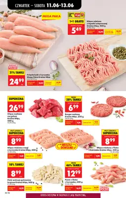 Biedronka - gazetka promocyjna Od czwartku, Z ladą tradycyjną od czwartku 11.06 do środy 17.06 - strona 32