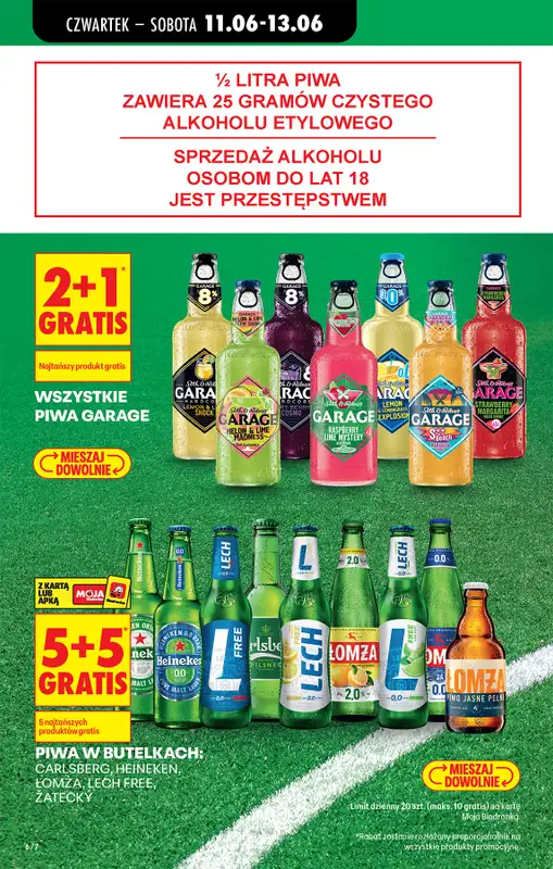 Biedronka - gazetka promocyjna Od czwartku, Z ladą tradycyjną od czwartku 11.06 do środy 17.06 - strona 8