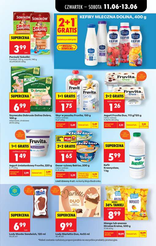 Biedronka - gazetka promocyjna Od czwartku, Z ladą tradycyjną od czwartku 11.06 do środy 17.06 - strona 47