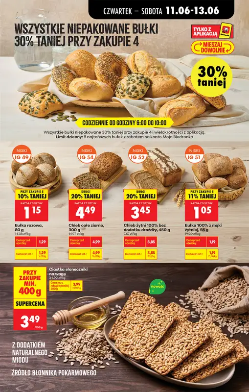 Biedronka - gazetka promocyjna Od czwartku, Z ladą tradycyjną od czwartku 11.06 do środy 17.06 - strona 41