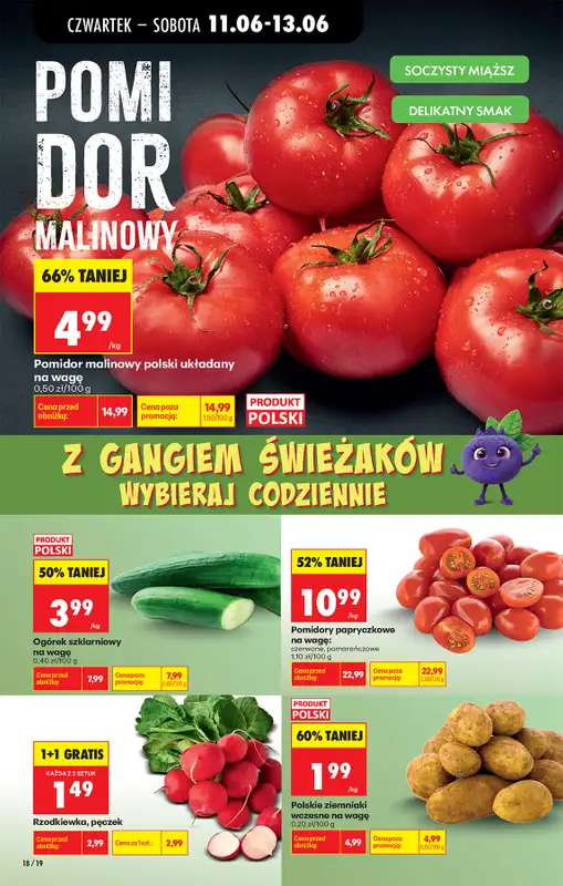 Biedronka - gazetka promocyjna Od czwartku, Z ladą tradycyjną od czwartku 11.06 do środy 17.06 - strona 26