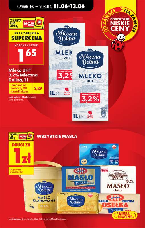 Biedronka - gazetka promocyjna Od czwartku, Z ladą tradycyjną od czwartku 11.06 do środy 17.06 - strona 3