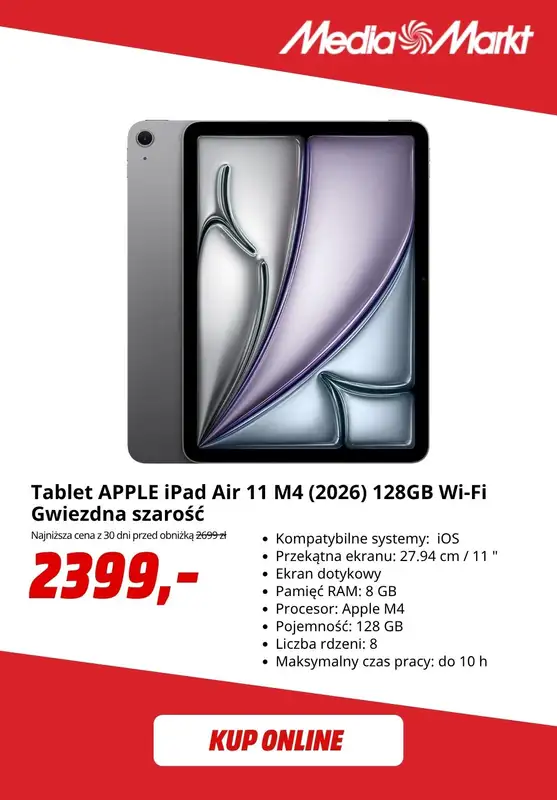 Media Markt - gazetka promocyjna Apple Days do -10% na wybrane produkty od piątku 05.06  - strona 7