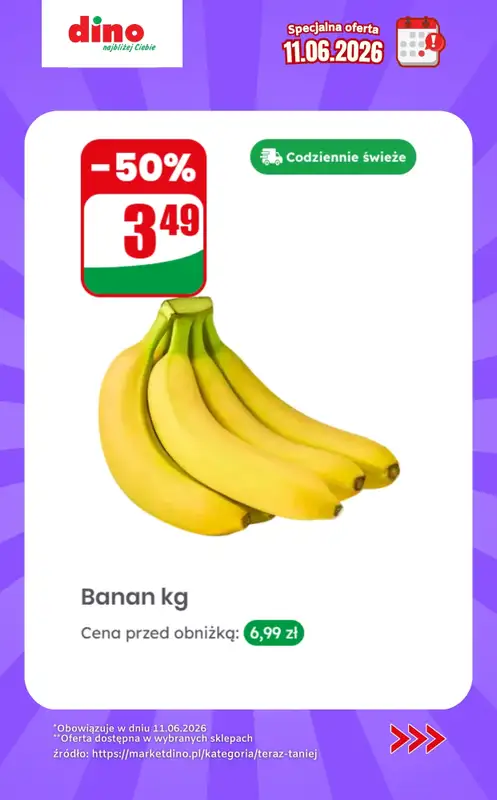 Dino - gazetka promocyjna Specjalna oferta na 11.06.2026 - promocje spoza gazetki od czwartku 11.06 do czwartku 11.06 - strona 3