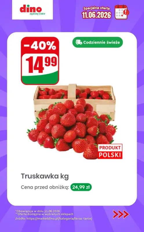Dino - gazetka promocyjna Specjalna oferta na 11.06.2026 - promocje spoza gazetki od czwartku 11.06 do czwartku 11.06 - strona 5
