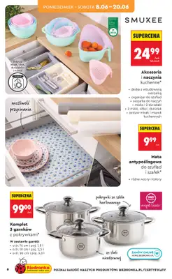 Biedronka - gazetka promocyjna Hity i inspiracje, od 06.06 od soboty 06.06 do środy 24.06 - strona 8