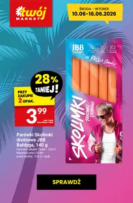 Twój Market - gazetka promocyjna Najlepsze promocje! od czwartku 11.06 do wtorku 16.06 - strona 4
