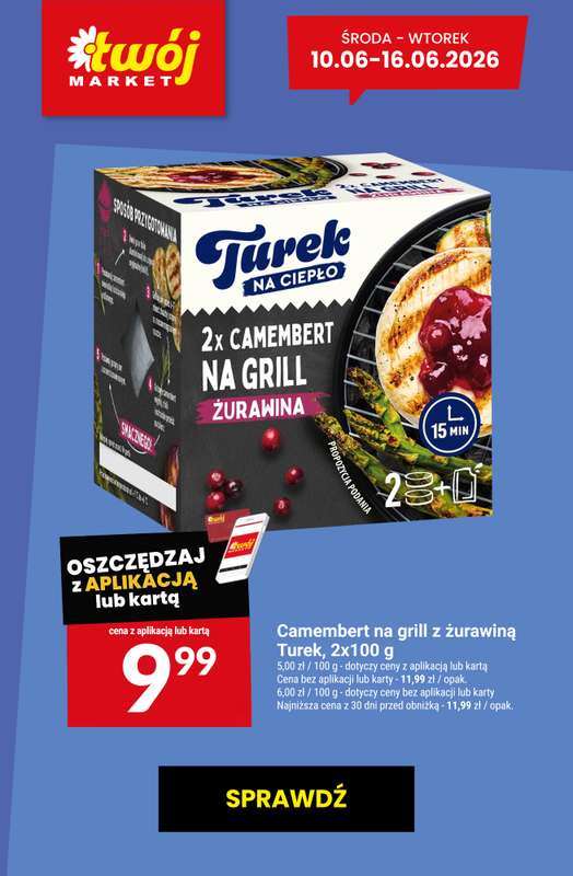 Twój Market - gazetka promocyjna Najlepsze promocje! od czwartku 11.06 do wtorku 16.06 - strona 6