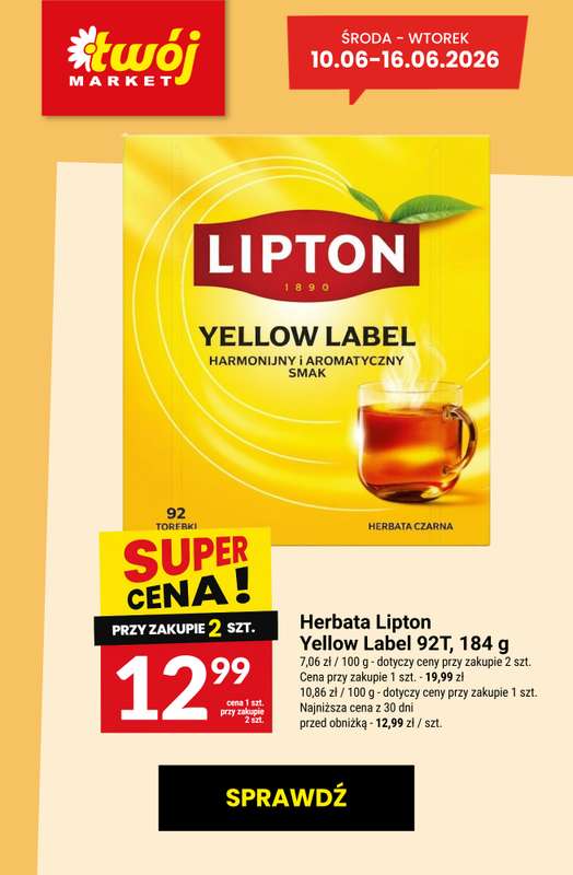 Twój Market - gazetka promocyjna Najlepsze promocje! od czwartku 11.06 do wtorku 16.06 - strona 5