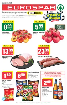 SPAR - gazetka promocyjna Gazetka Eurospar od środy 17.06 do niedzieli 28.06