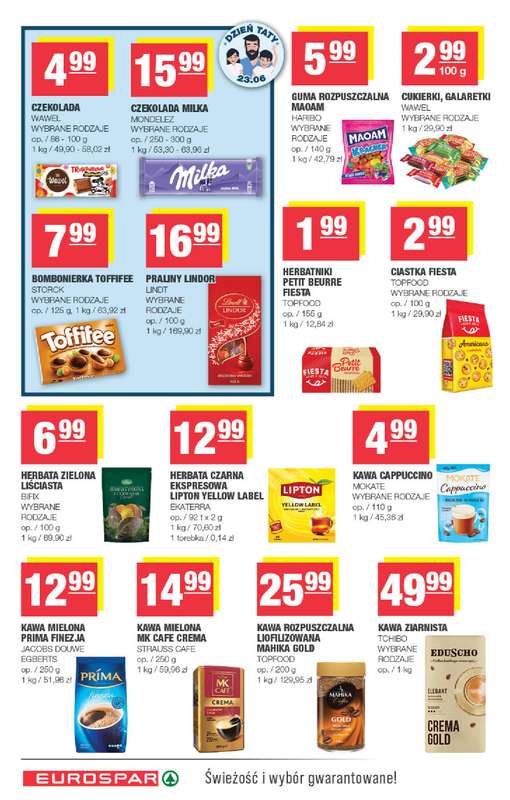 SPAR - gazetka promocyjna Gazetka Eurospar od środy 17.06 do niedzieli 28.06 - strona 14