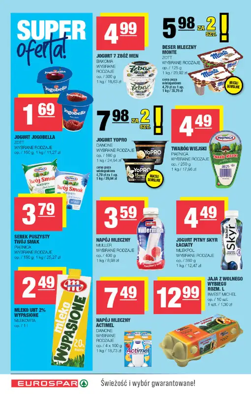 SPAR - gazetka promocyjna Gazetka Eurospar od środy 17.06 do niedzieli 28.06 - strona 4