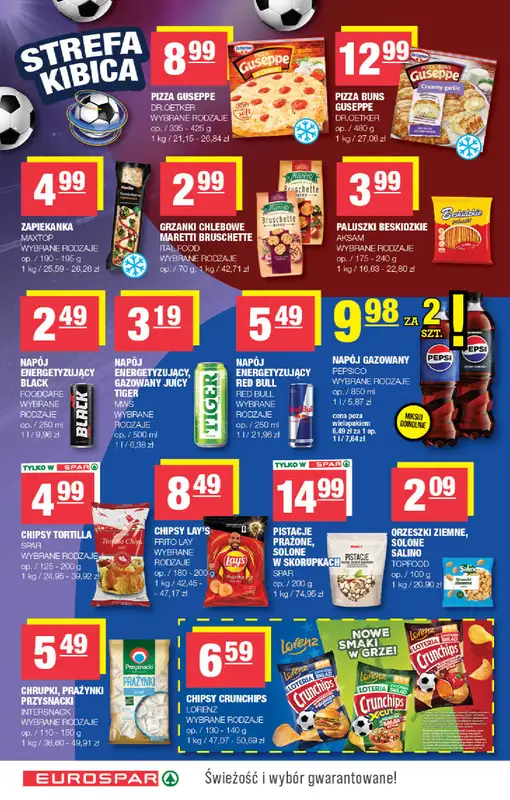 SPAR - gazetka promocyjna Gazetka Eurospar od środy 17.06 do niedzieli 28.06 - strona 12