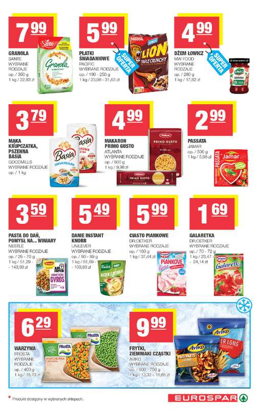 SPAR - gazetka promocyjna Gazetka Eurospar od środy 17.06 do niedzieli 28.06 - strona 9