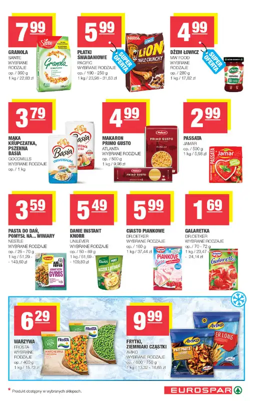 SPAR - gazetka promocyjna Gazetka Eurospar od środy 17.06 do niedzieli 28.06 - strona 9