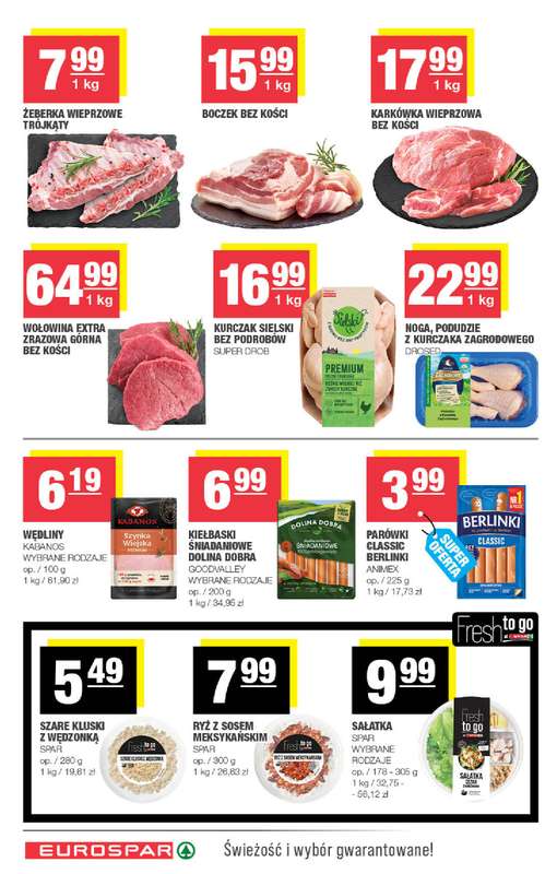 SPAR - gazetka promocyjna Gazetka Eurospar od środy 17.06 do niedzieli 28.06 - strona 6