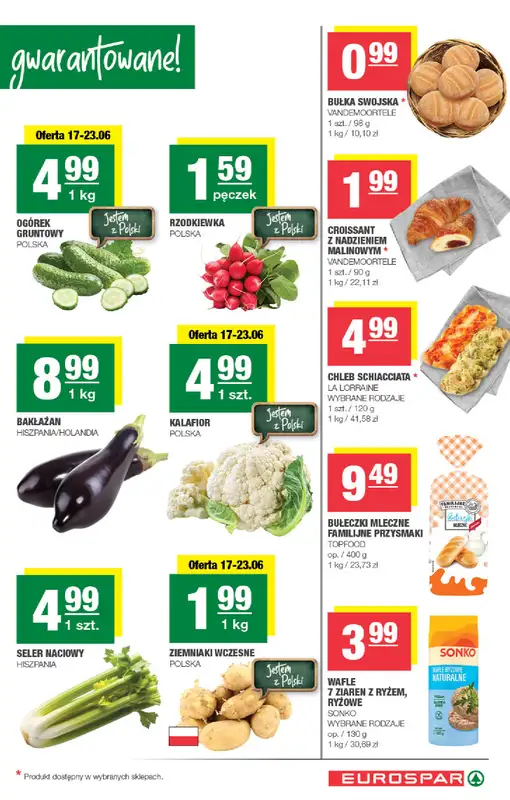 SPAR - gazetka promocyjna Gazetka Eurospar od środy 17.06 do niedzieli 28.06 - strona 3