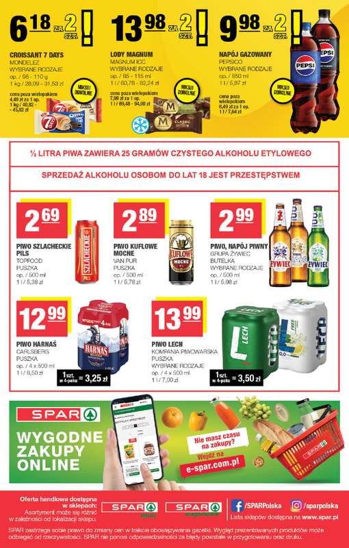 SPAR - gazetka promocyjna Gazetka Spar Mini od środy 17.06 do niedzieli 28.06 - strona 4