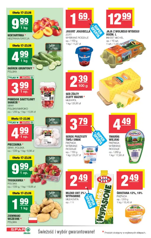 SPAR - gazetka promocyjna Gazetka Spar Mini od środy 17.06 do niedzieli 28.06 - strona 2