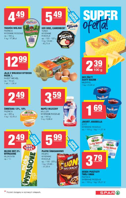 SPAR - gazetka promocyjna Gazetka Spar od środy 17.06 do niedzieli 28.06 - strona 3