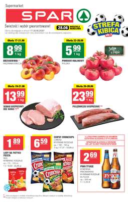 SPAR - gazetka promocyjna Gazetka Spar od środy 17.06 do niedzieli 28.06