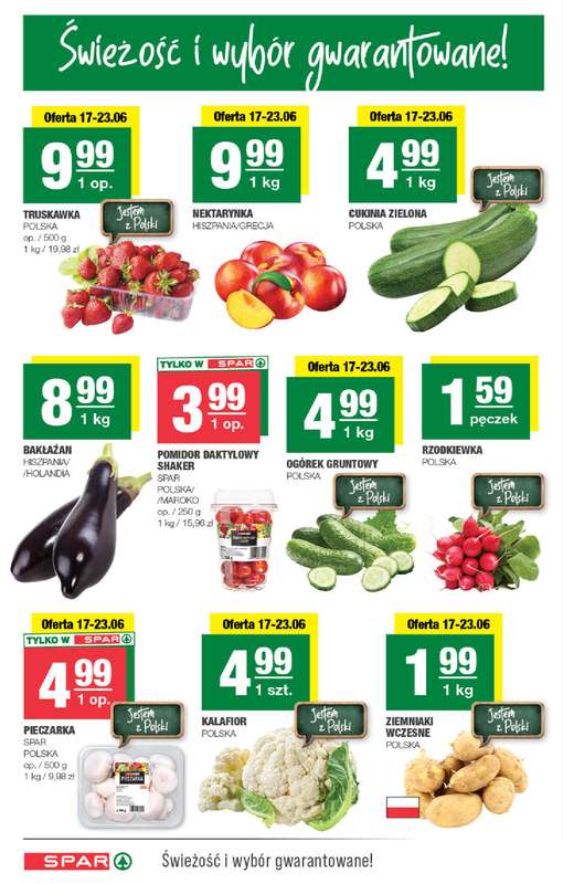 SPAR - gazetka promocyjna Gazetka Spar od środy 17.06 do niedzieli 28.06 - strona 2