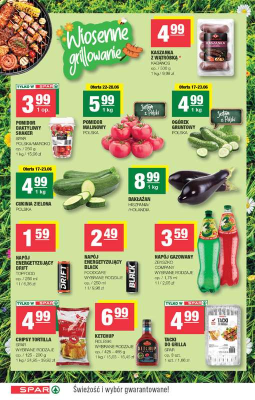 SPAR - gazetka promocyjna Gazetka Spar od środy 17.06 do niedzieli 28.06 - strona 6