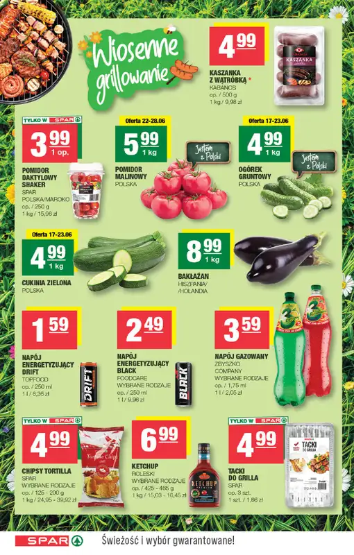 SPAR - gazetka promocyjna Gazetka Spar od środy 17.06 do niedzieli 28.06 - strona 6