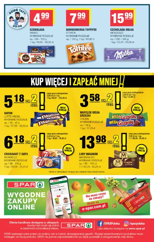 SPAR - gazetka promocyjna Gazetka Spar od środy 17.06 do niedzieli 28.06 - strona 8