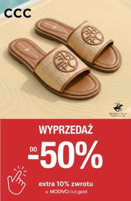 CCC - gazetka promocyjna Do -50% na wyprzedaży od czwartku 11.06 do piątku 31.07
