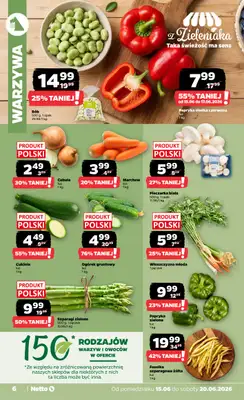 Netto - gazetka promocyjna Gazetka Spożywcza od poniedziałku 15.06 do soboty 20.06 - strona 6