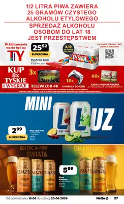 Netto - gazetka promocyjna Gazetka Spożywcza od poniedziałku 15.06 do soboty 20.06 - strona 27