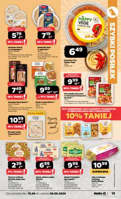 Netto - gazetka promocyjna Gazetka Spożywcza od poniedziałku 15.06 do soboty 20.06 - strona 15