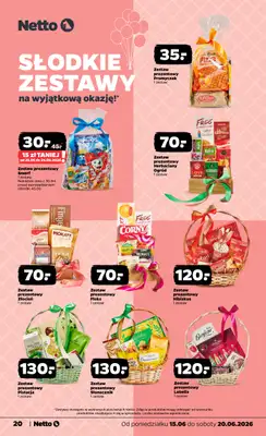 Netto - gazetka promocyjna Gazetka Spożywcza od poniedziałku 15.06 do soboty 20.06 - strona 20