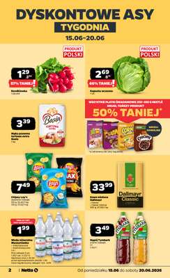 Netto - gazetka promocyjna Gazetka Spożywcza od poniedziałku 15.06 do soboty 20.06 - strona 2