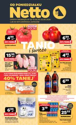 Netto - gazetka promocyjna Gazetka Spożywcza od poniedziałku 15.06 do soboty 20.06