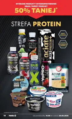 Netto - gazetka promocyjna Gazetka Spożywcza od poniedziałku 15.06 do soboty 20.06 - strona 14